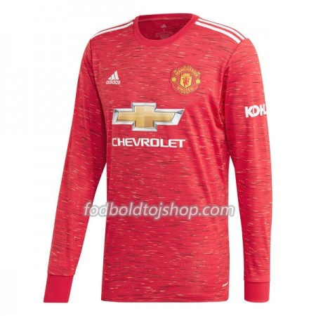 Manchester United Hjemmebanetrøje 2020-21 L/S